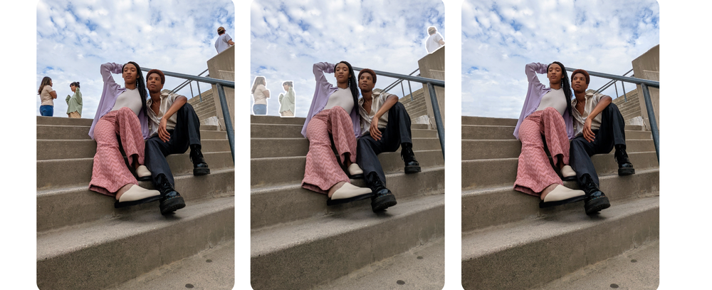 Magic Eraser in Google Photos on Pixel 6